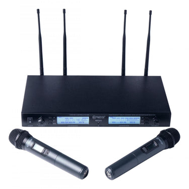 Krieg, K-8300, Mic Inal Doble Auto Scan, Largo Alcance Uhf